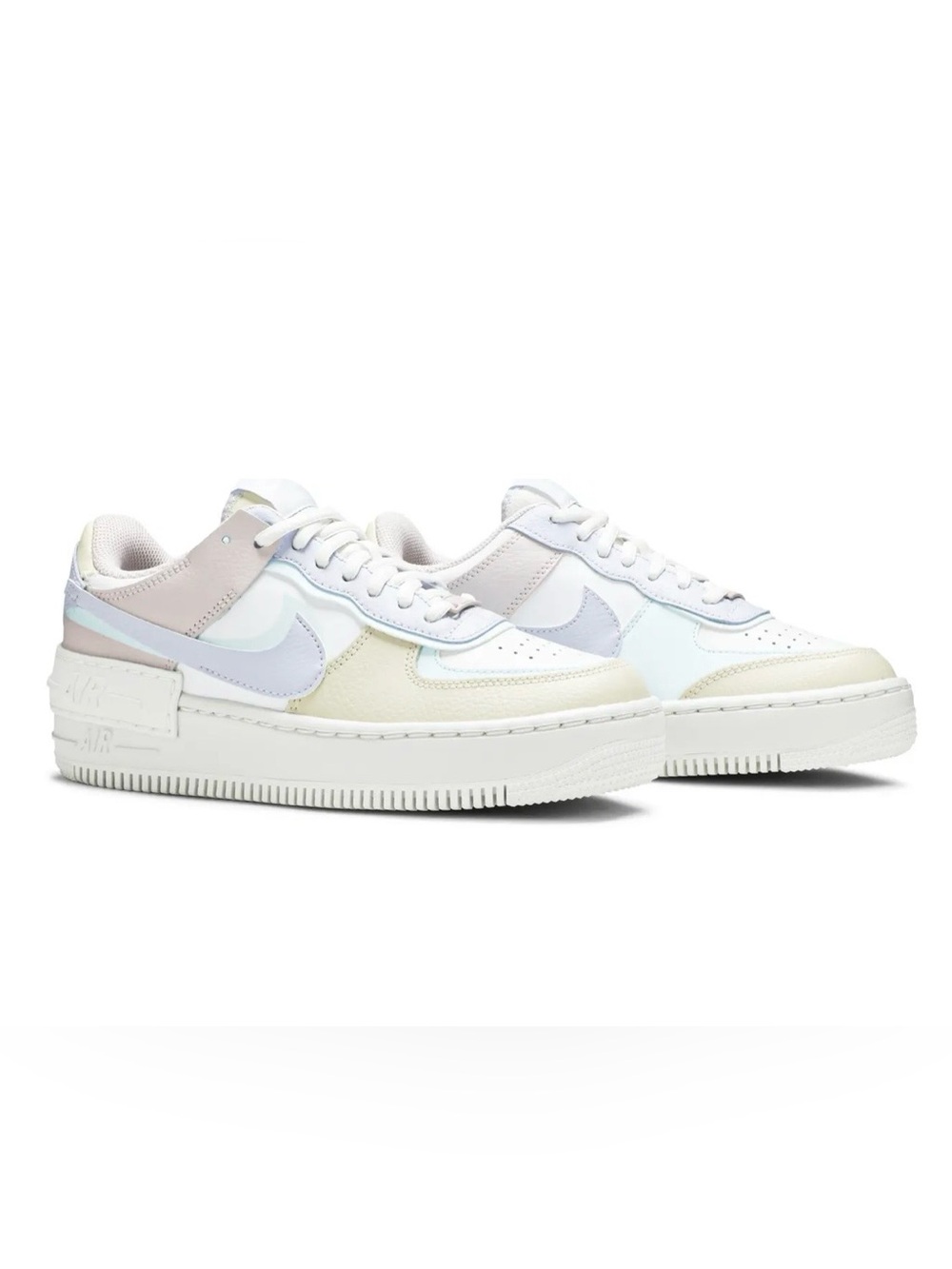 Nike Air Force 1 Shadow Pastel Sneakers Women’s 9 Sporty Streetwear Athletic